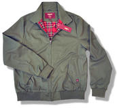 View Item New Merc London Mod Slim Fit Harrington Jacket Green 